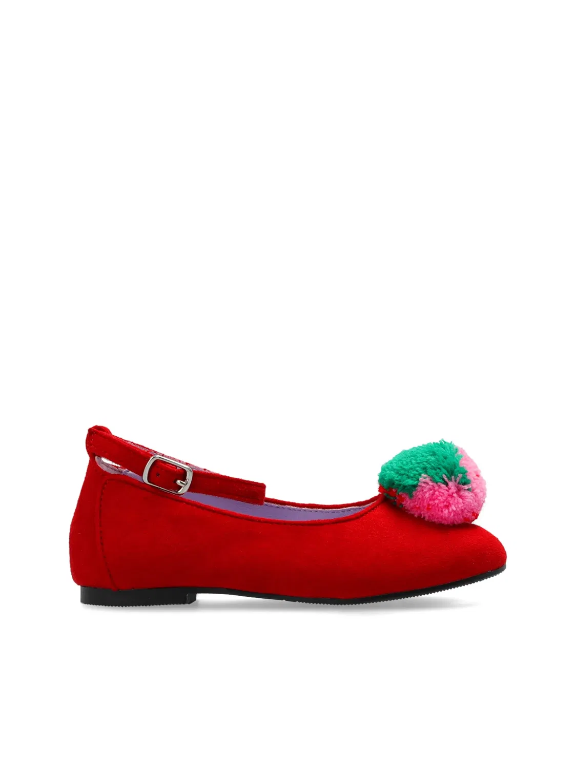 Балетки Fluffy Fruit Stella McCartney, красный — фото 3