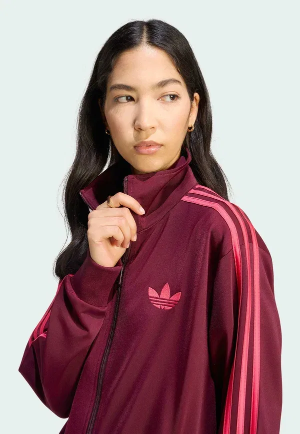 Спортивная куртка Firebird свободного кроя - тренировочная куртка Adidas Originals, розовый/бордовый — фото 3