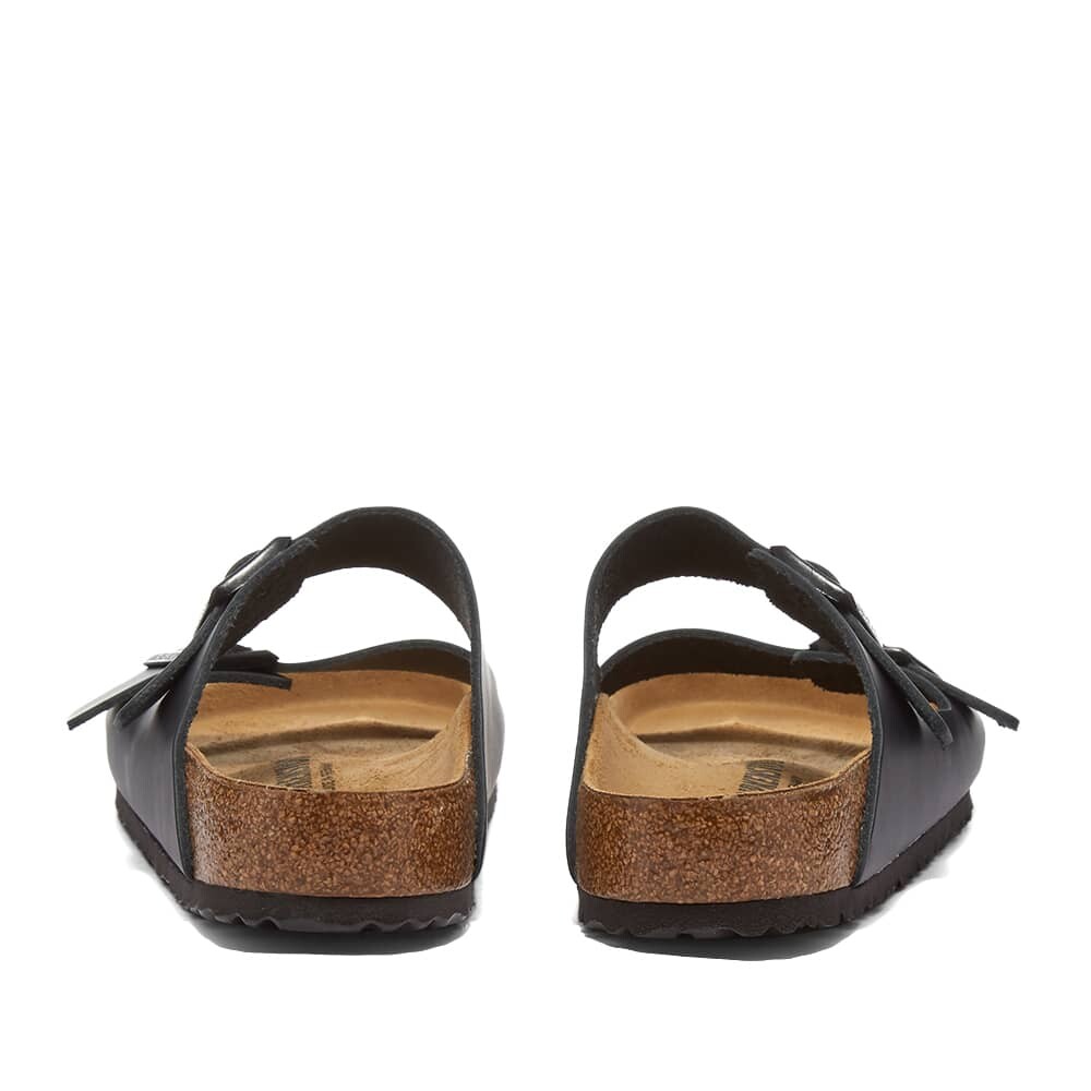 Сандалии Birkenstock Arizona Natural Leather, черный — фото 3