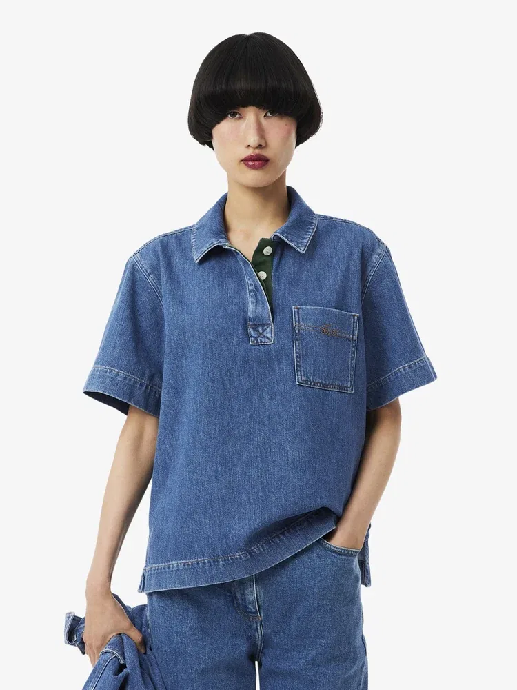 Футболка поло LACOSTE Royal Blue