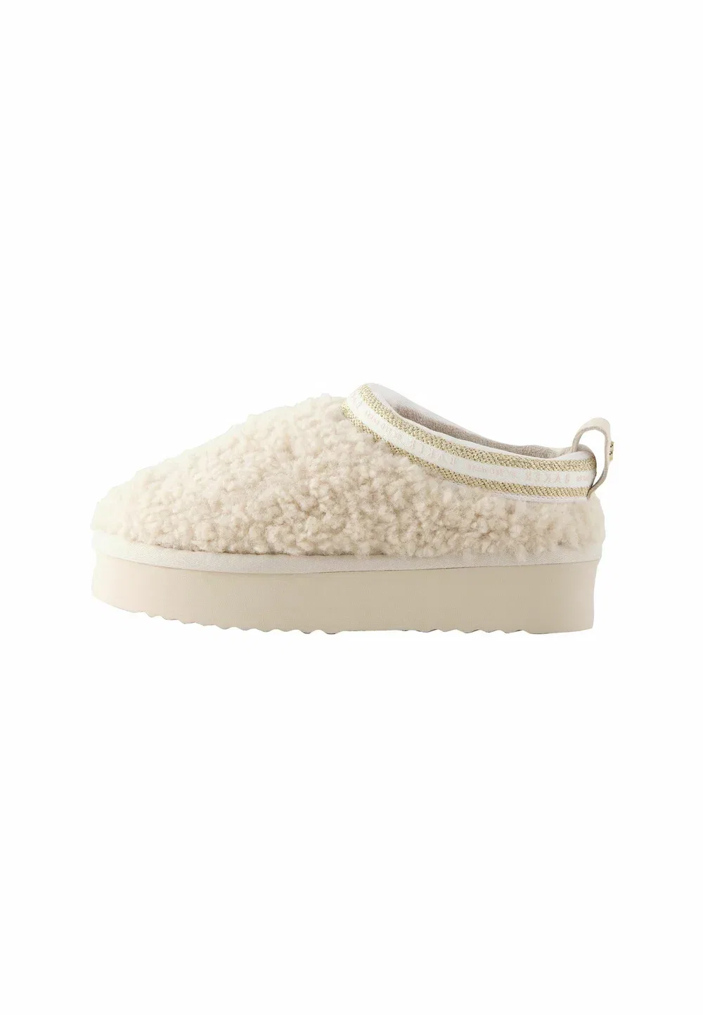 Сандалии-Шлепанцы стандартного размера Baker By Ted Baker, Cream Borg