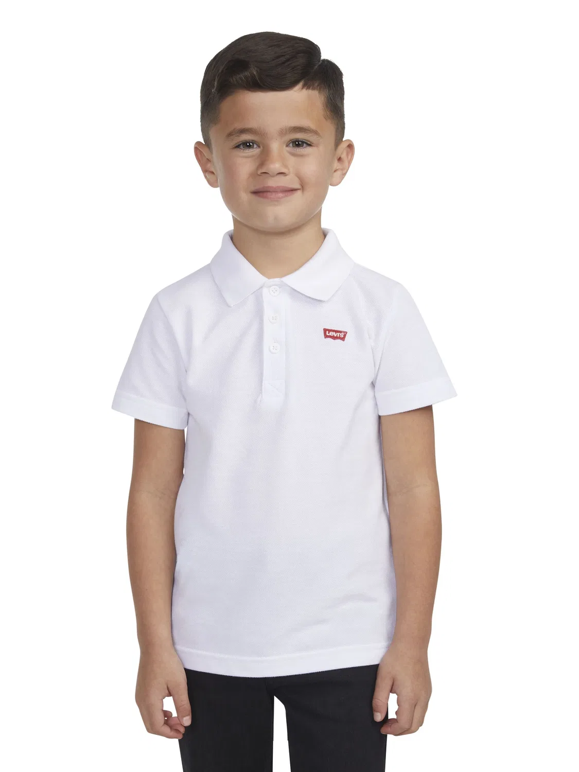 Поло с коротким рукавом Levi's Batwing, белый