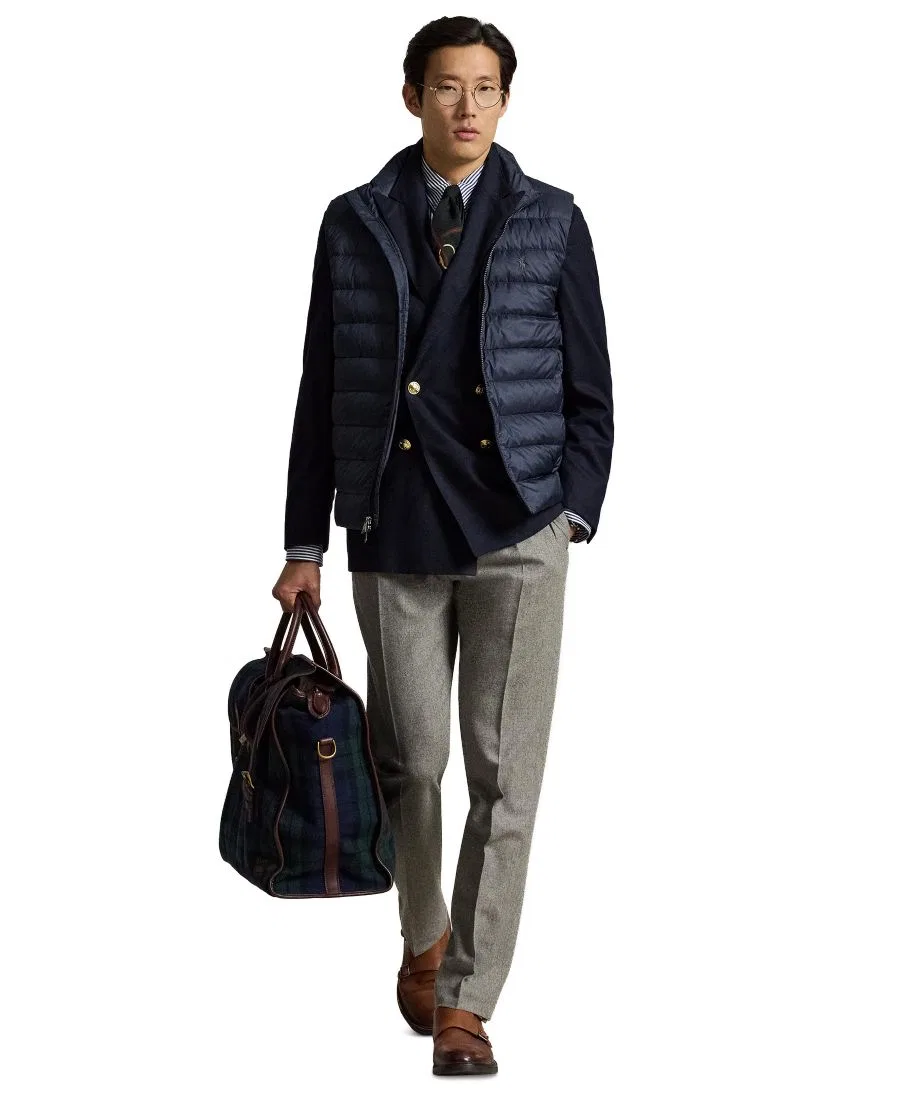 Жилет утепленный пуховый The Colden Packable Down Vest Polo Ralph Lauren, Collection Navy — фото 2