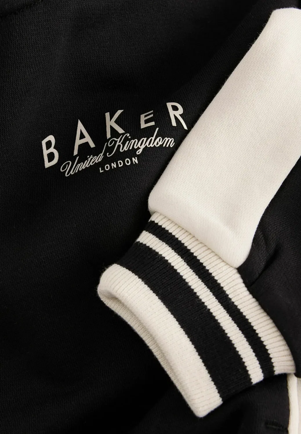 Комплект - толстовка на молнии Baker By Ted Baker, Black — фото 4