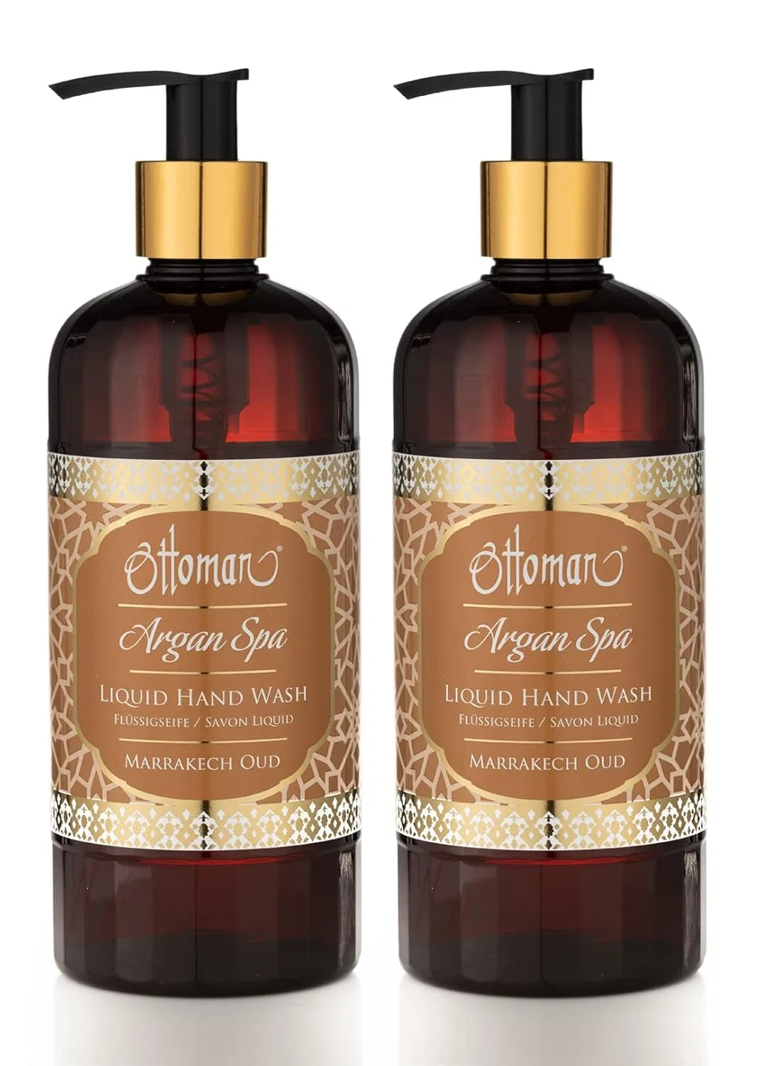Гель для рук Ottoman Argan Spa Oud, 2 x 400 мл