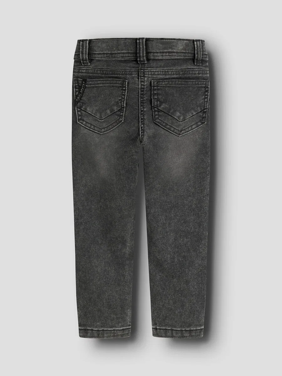 Джинсы NAME IT Slim fit 'NMMTheo' серого цвета — фото 2