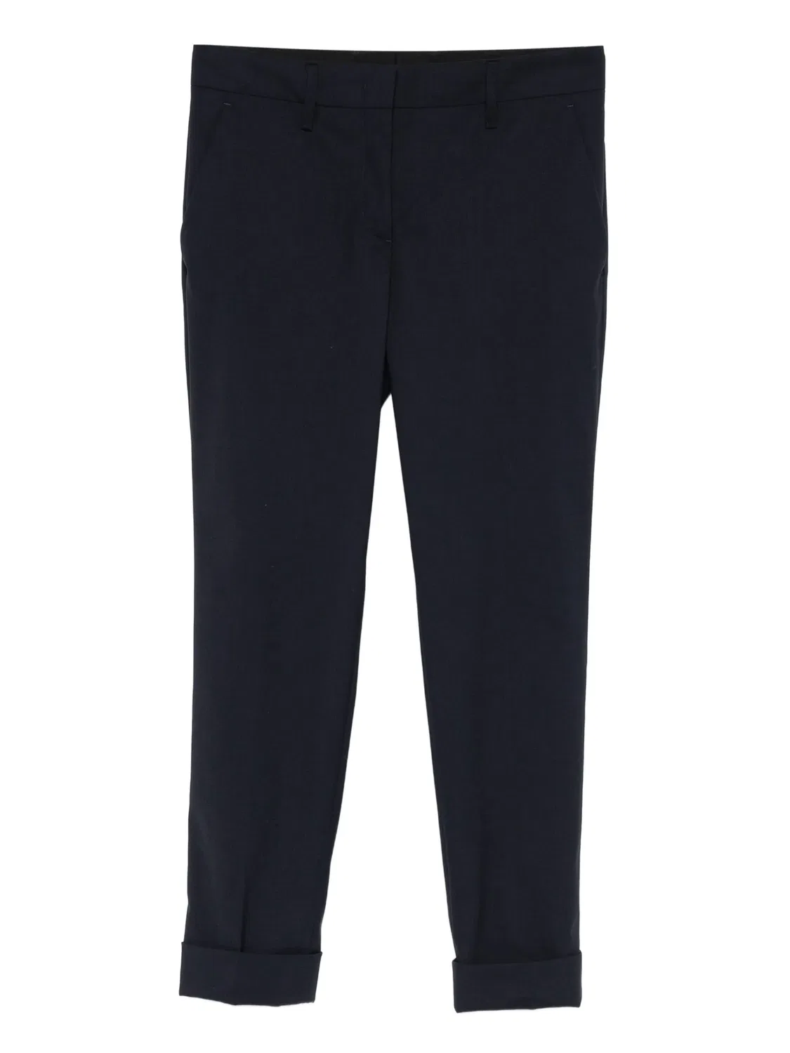 Брюки с concealed fastening Prada, синий