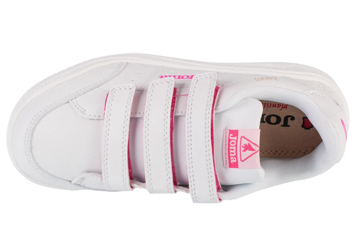 Детские кроссовки для девочек с защитой Joma W.Agora Jr 24 WAGOW, Weiß — фото 3