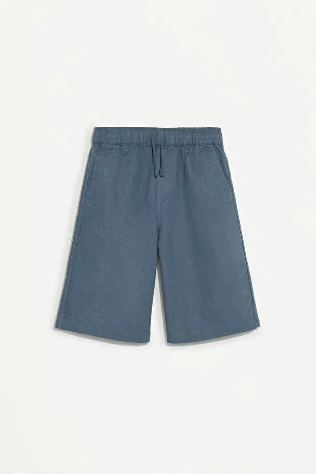 Детские шорты для мальчиков хлопковые Rustic bermuda Lefties, Pale Petroleum Blue