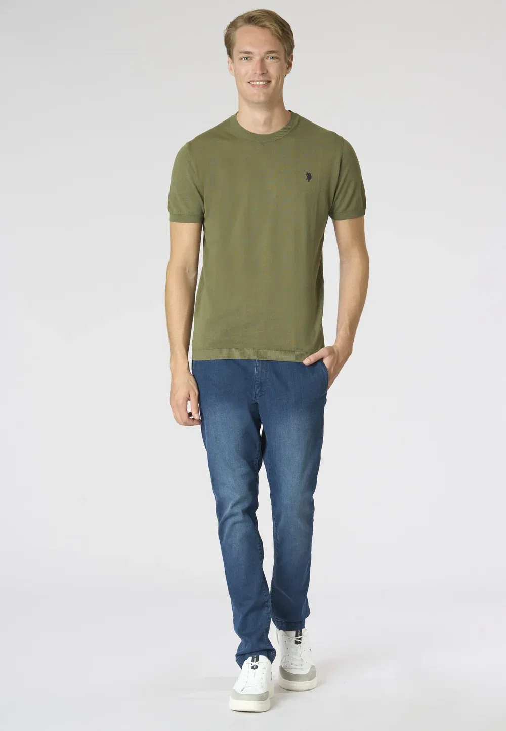 Простая футболка U.S. Polo Assn., Cachi — фото 2