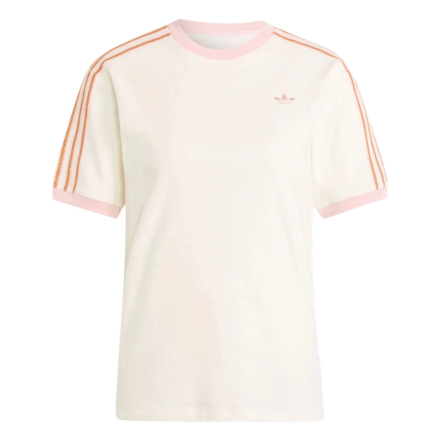 Футболка женская с тремя полосками Adidas Originals белая