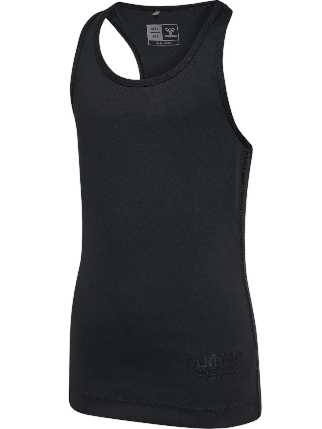 Детская футболка без рукавов Hmlpure Hummel, Schwarz