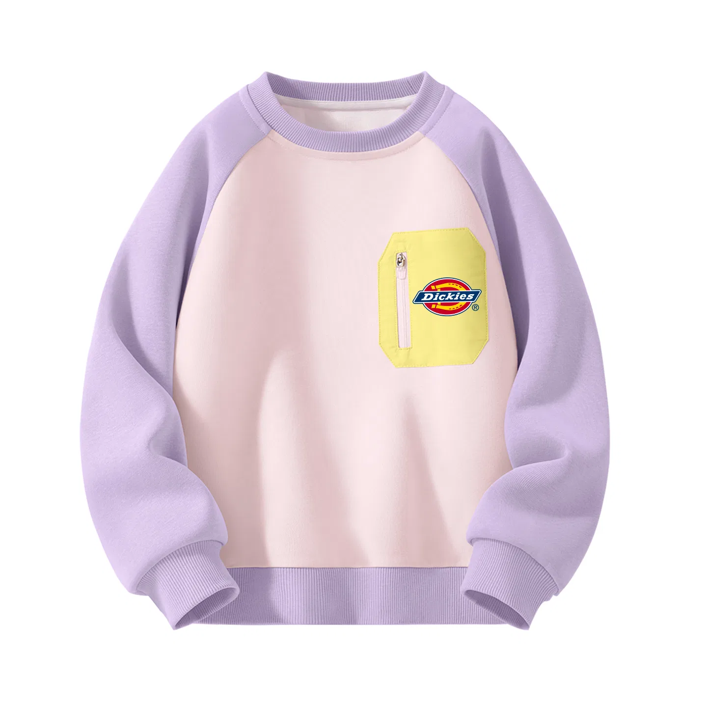 Детский свитшот с круглым вырезом Dickies, Silicone Standard K Pink Purple