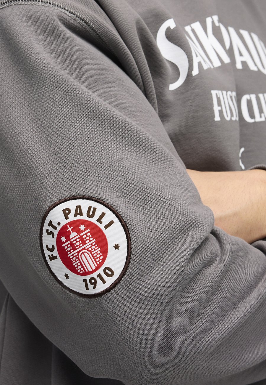 

Толстовка Puma FC ST PAULI RETRO CREW , Cool Dark Gray- White/Black