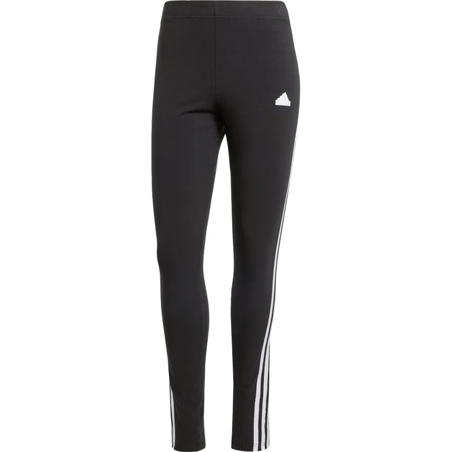 Женские леггинсы с принтом Future Icons 3-Stripes adidas, Черный — фото 2