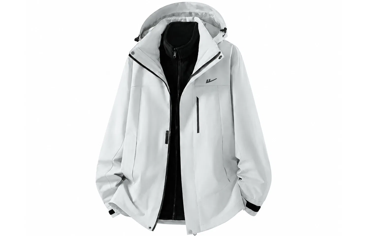Детская ветровка умеренного кроя Light Gray [3-in-1] WARRIOR