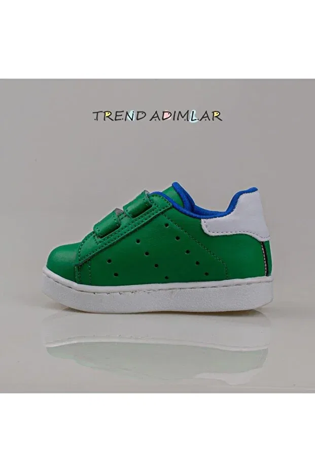 Детские кроссовки для малышей со светящейся подошвой Trend Adımlar, Green — фото 3