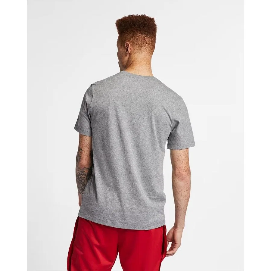Футболка с принтом Jordan Jumpman Vertical Logo Nike, Серый — фото 2