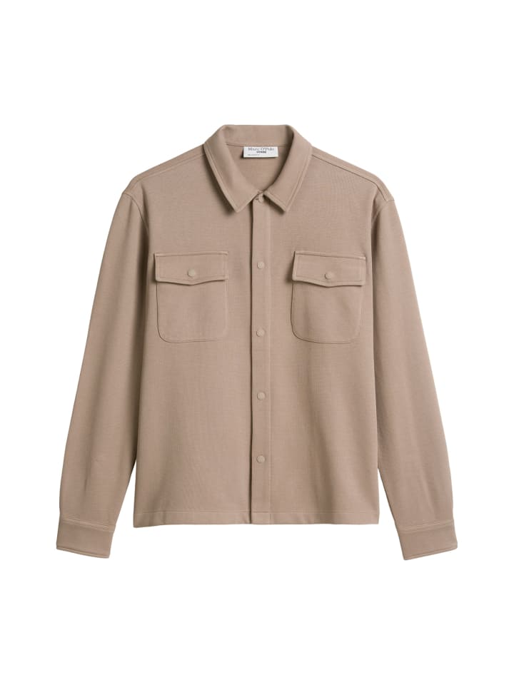 

Свободная толстовка холодного серо-коричневого цвета Marc O'Polo DENIM