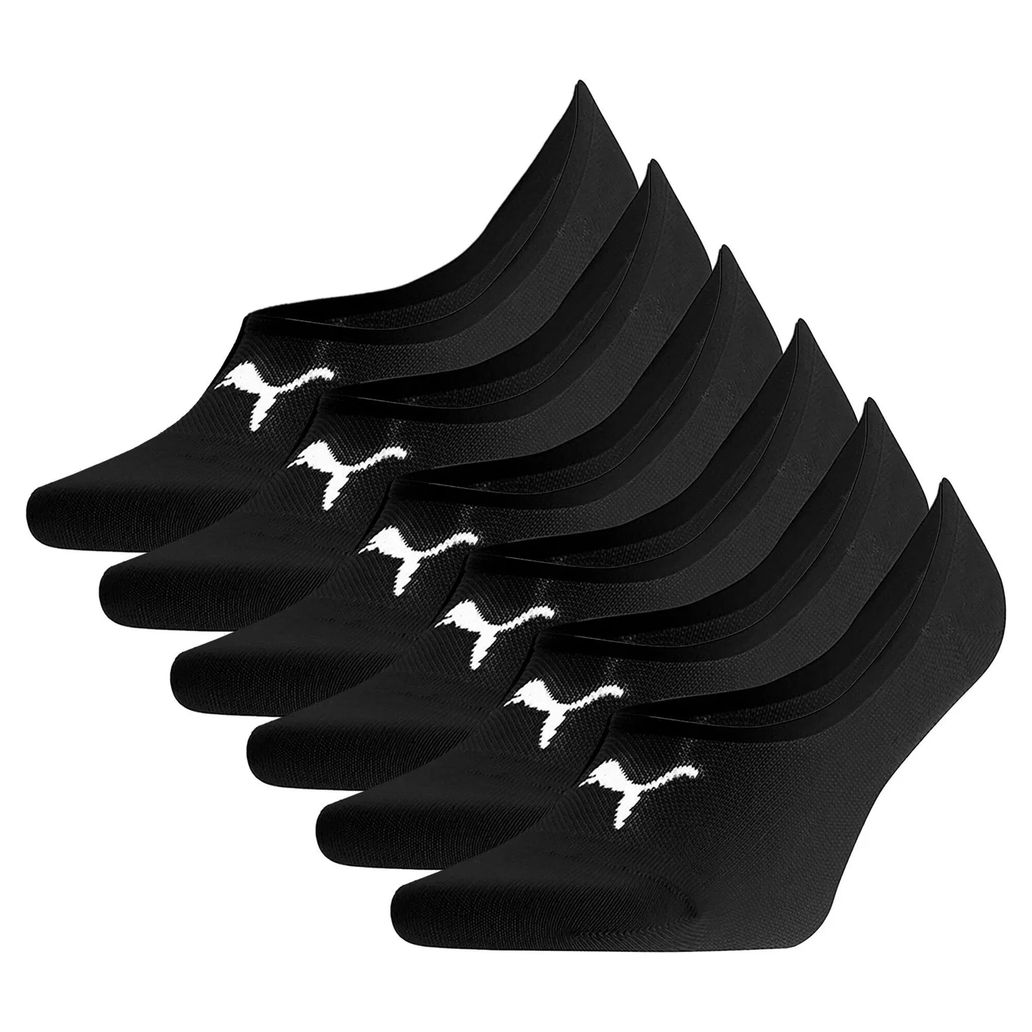 Детские носки с плоским швом Puma, Schwarz