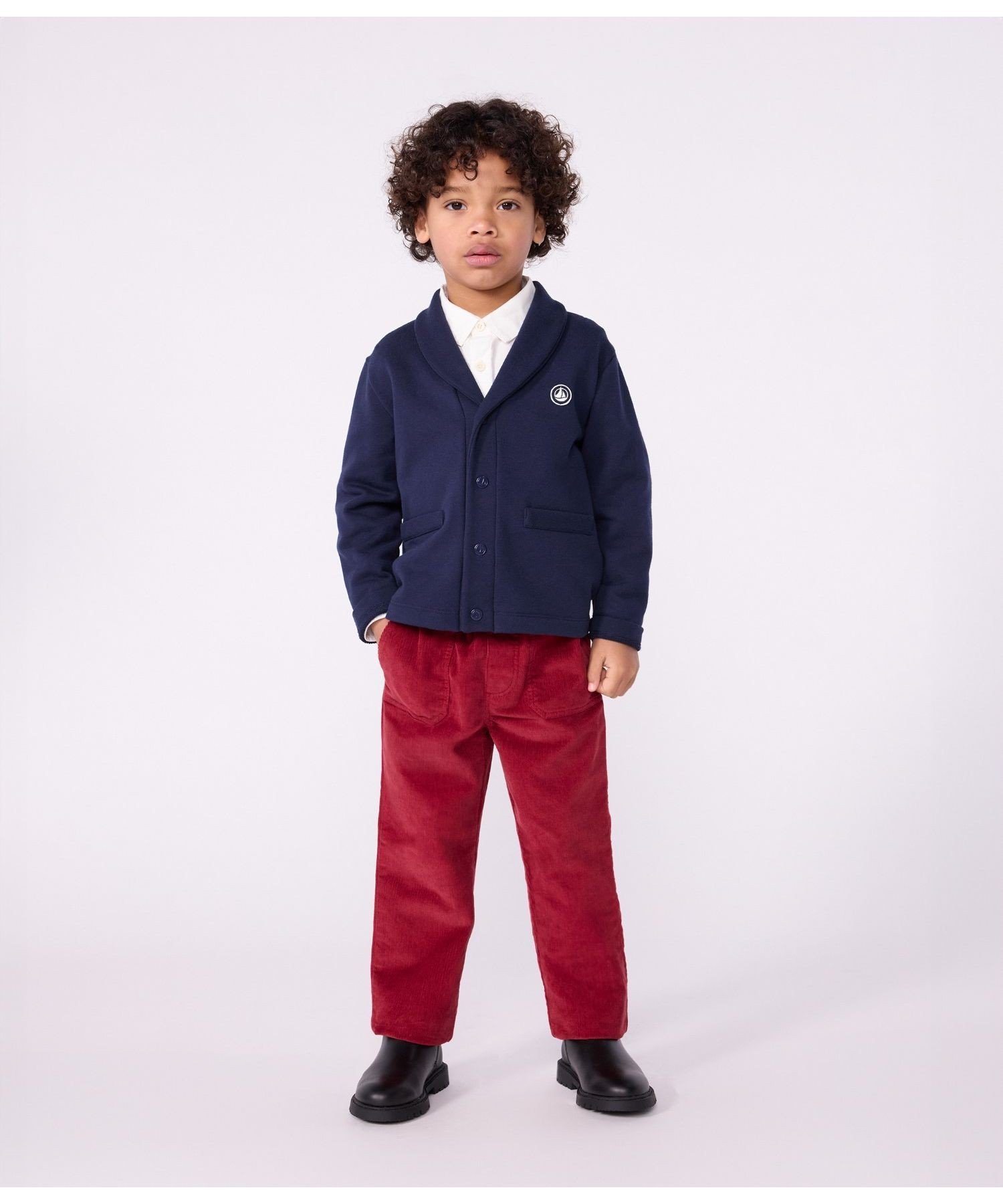 Кардиган PETIT BATEAU, Navy — фото 2