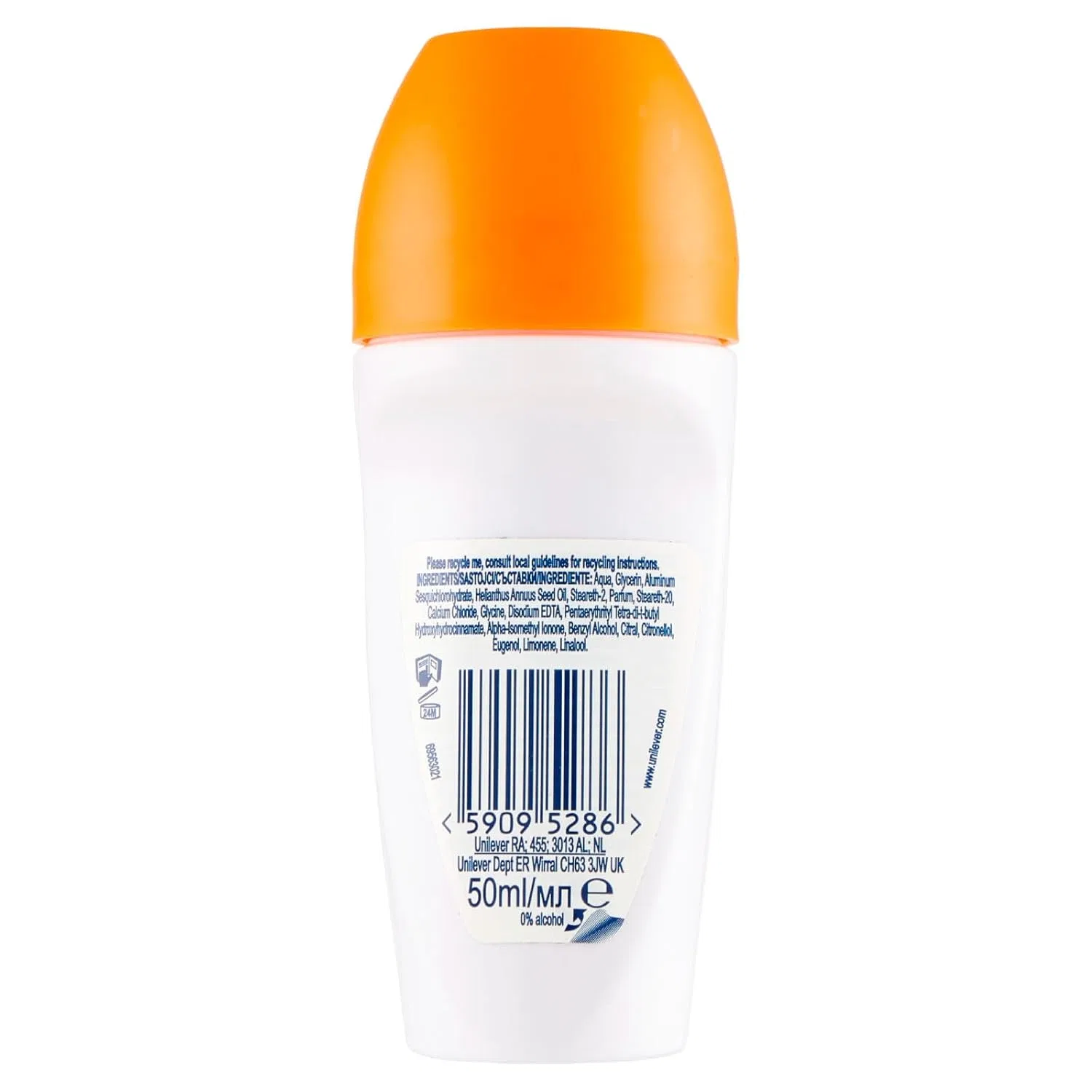 Роликовый дезодорант Dove Go Fresh Passion Fruit Protection 48h, 8x50 мл — фото 2