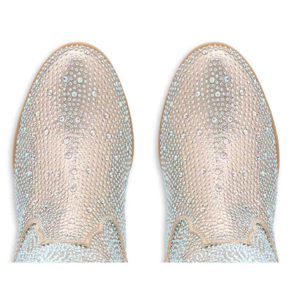 Детские ковбойские сапоги William со стразами Jellypop, Metallic Rhinestone — фото 4