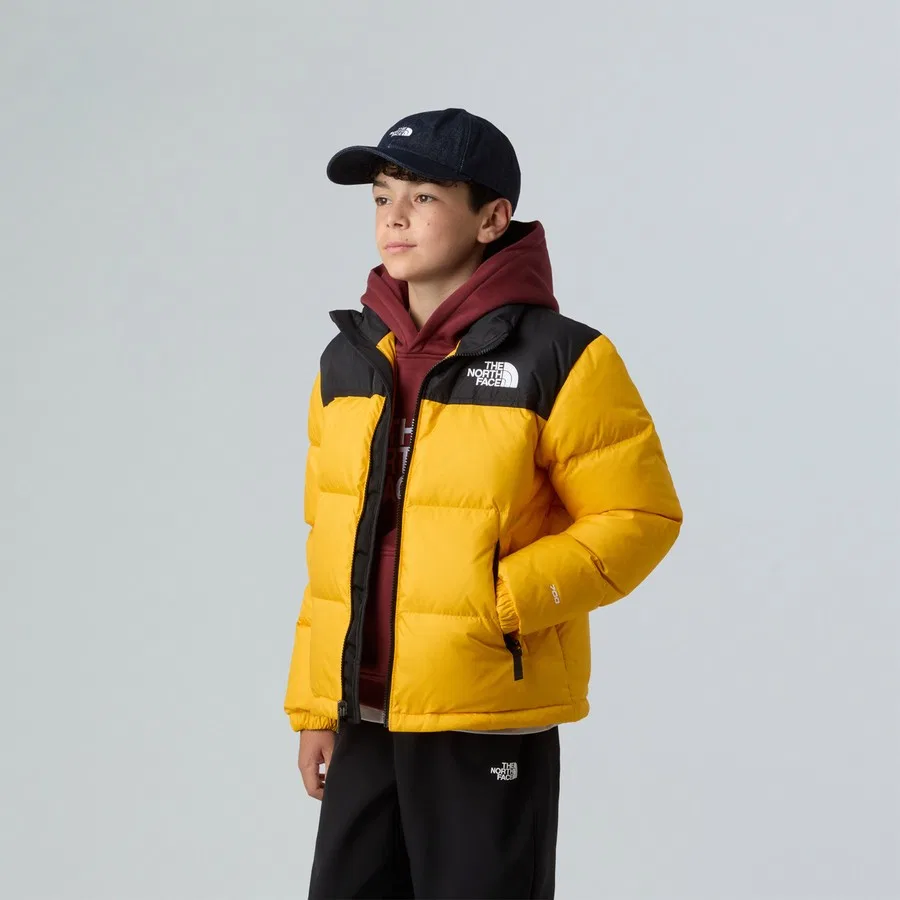 Детская куртка 1996 Retro Nuptse The North Face, Желтый