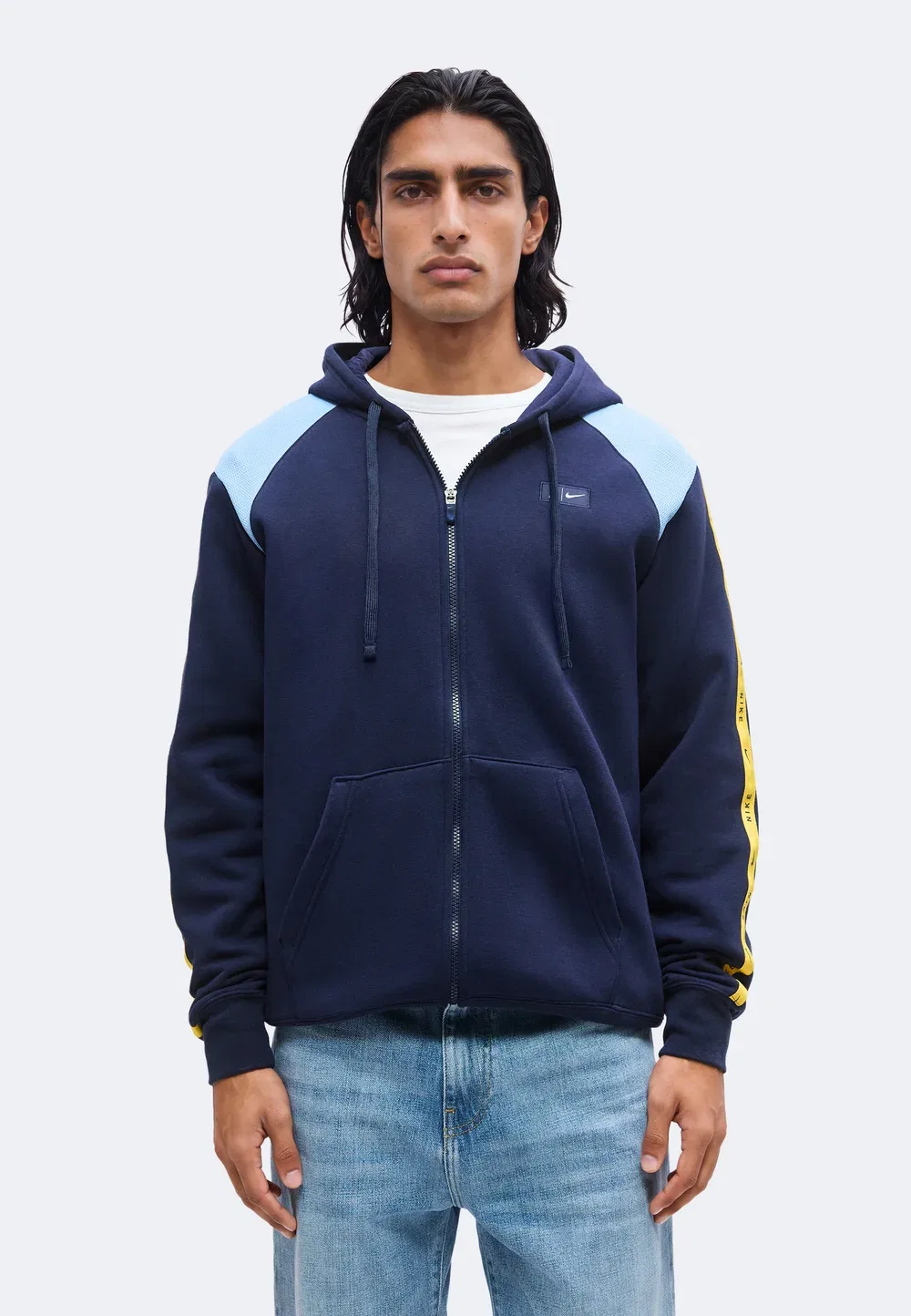 Худи THFC - клубная одежда Nike Performance, Obsidian/Light Blue/White — фото 3