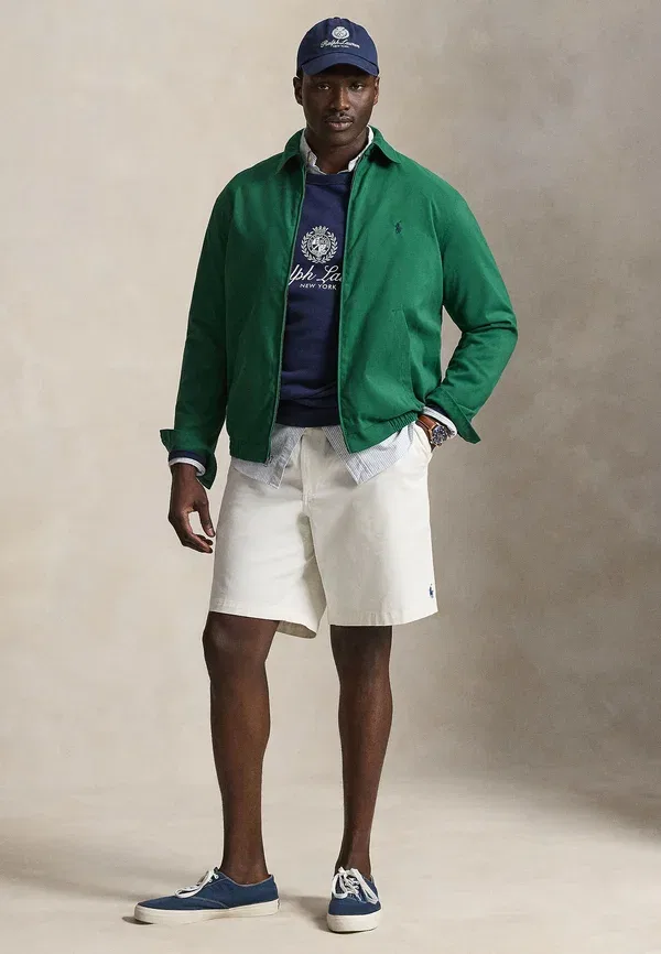 Куртка-бомбер Twill bi swing Polo Ralph Lauren Big & Tall, новый лес — фото 2