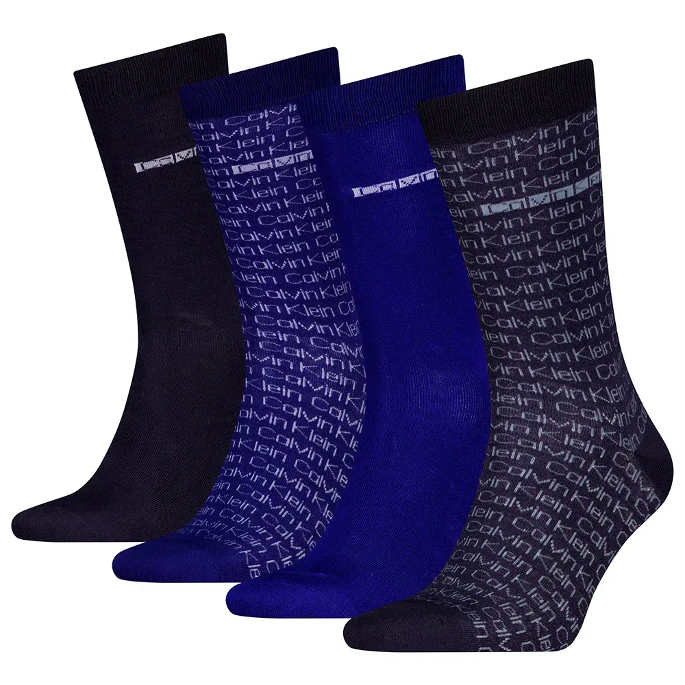 Носки 4 пары Calvin Klein, синий