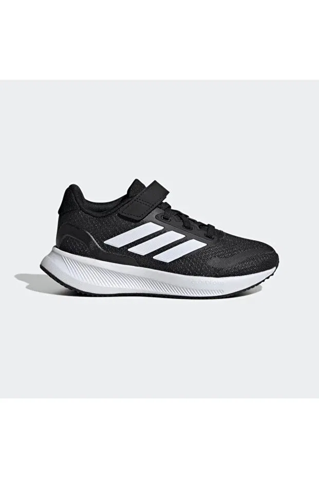 Детские кроссовки для девочек с шнуровкой Adidas, Black