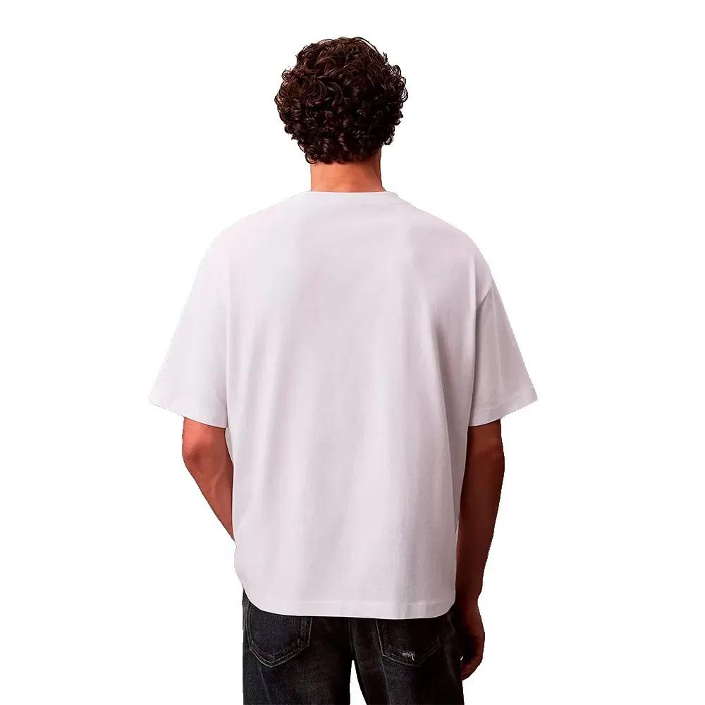 Мужская футболка с принтом Calvin klein LV040HM228, White — фото 2