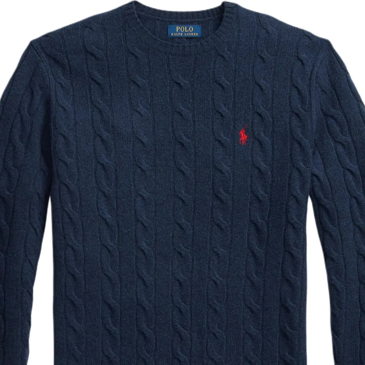 Мужской свитер с круглым вырезом Polo Ralph Lauren, Marine Blue — фото 4