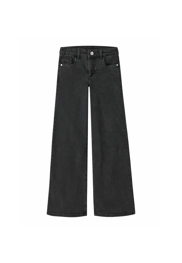 Джинсы 98% хлопок, 2% эластан Nkfpolly x-wide jeans 3057-fr noos Name It denim, черный — фото 3