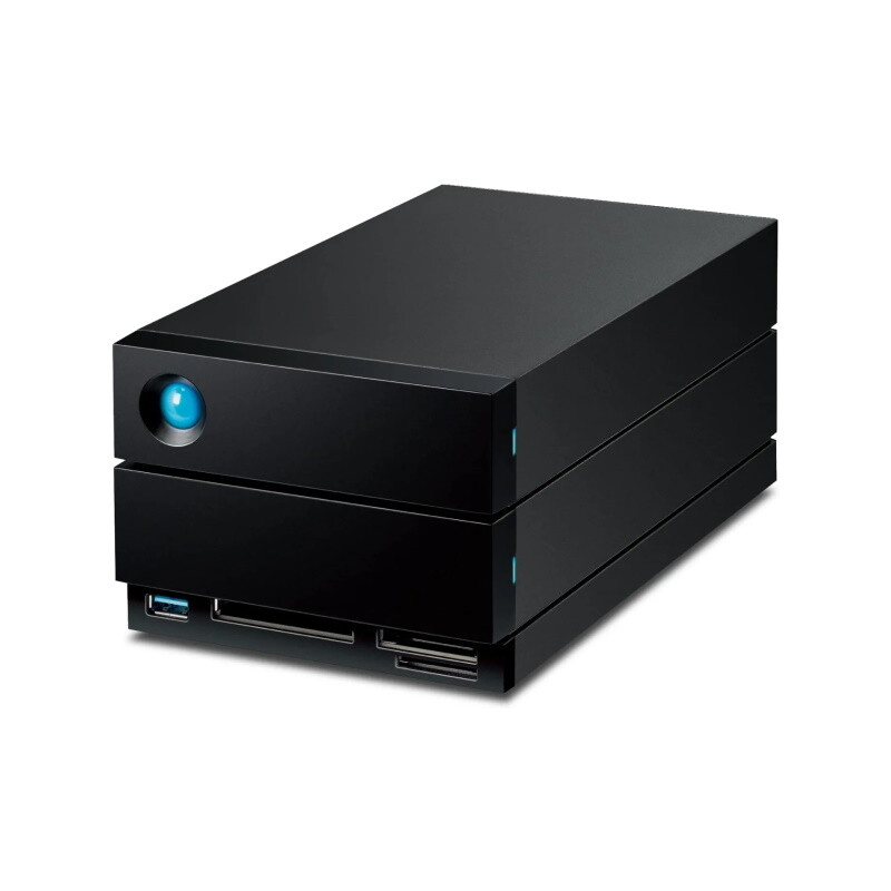 

Сетевое хранилище LaCie 2big Dock, 28 ТБ, черный