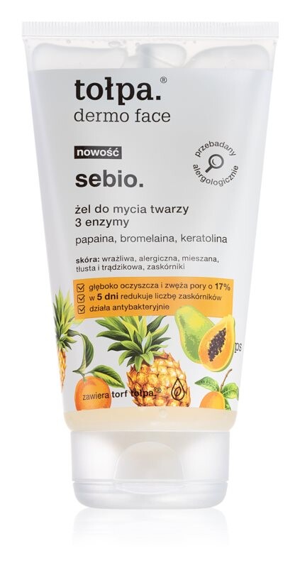 

Гель для умывания против черных точек Tołpa Dermo Face Sebio