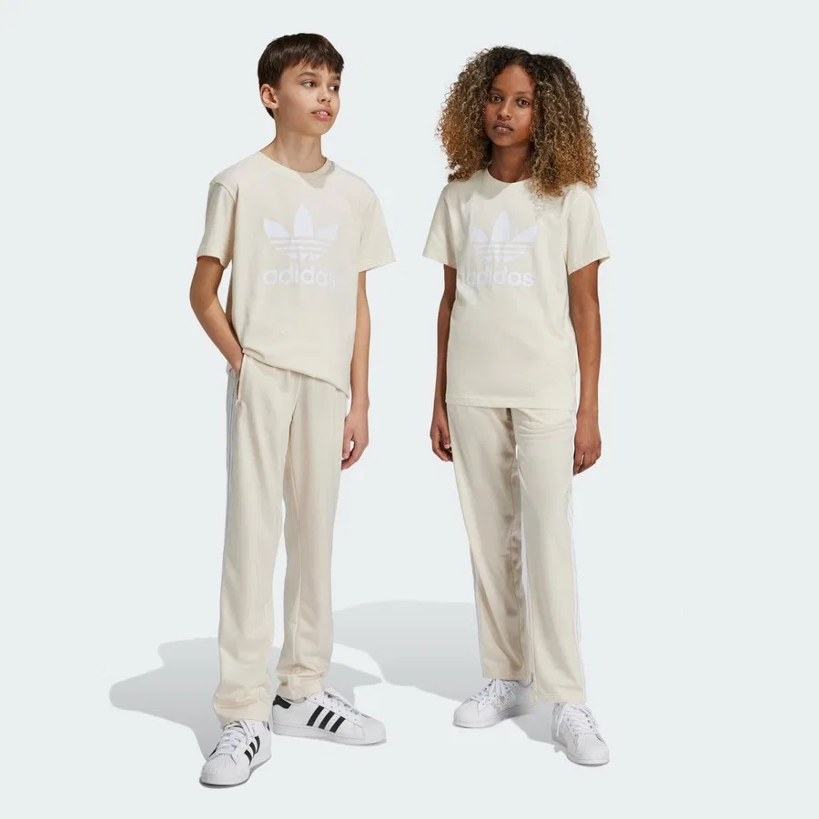 Спортивные брюки с принтом Adicolor Firebird adidas, Белый