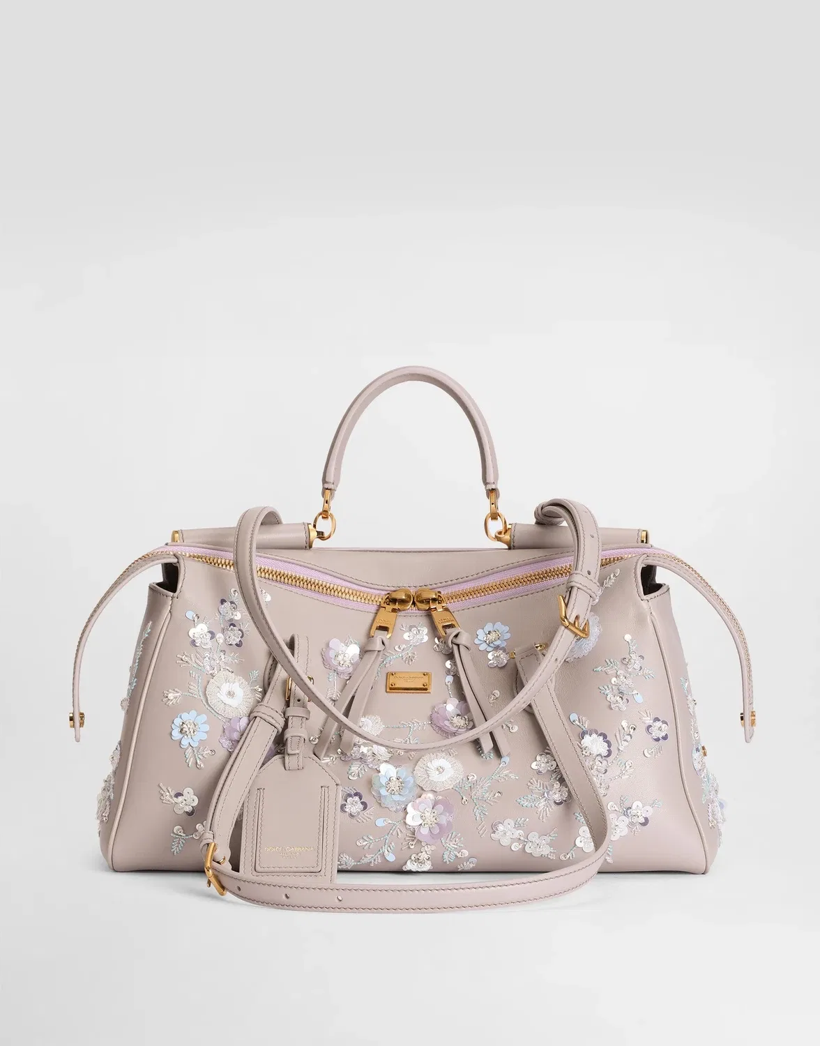 Сумка Medium Vittoria с вышивкой DOLCE & GABBANA, мультицвет