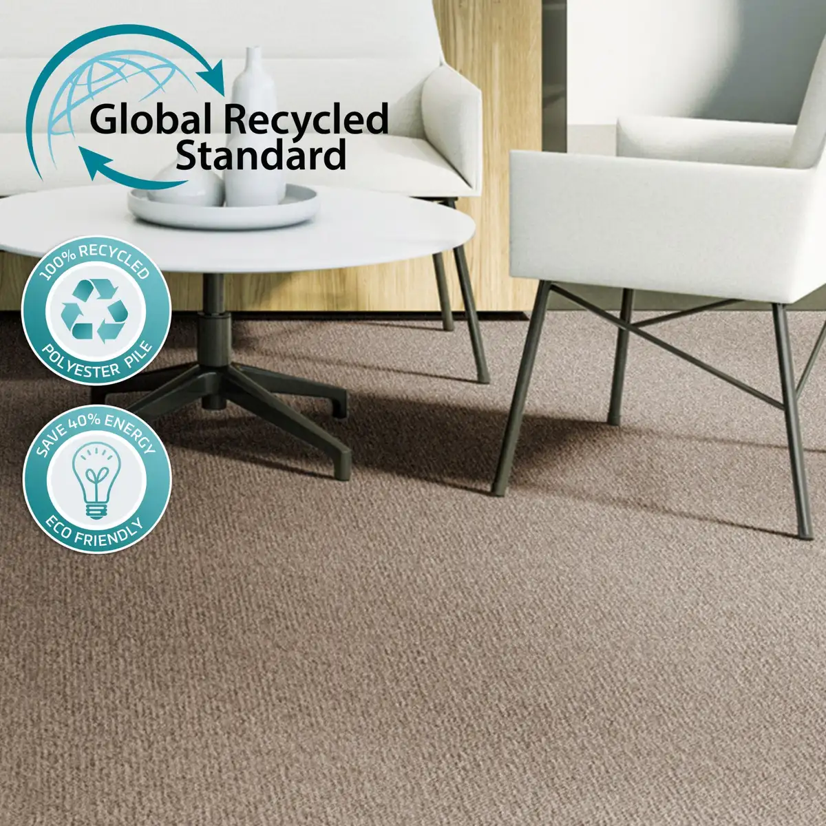 

Ковер Andiamo "Брюс", прямоугольный, петля, ширина 400 см, гостиная, износостойкий и прочный 400х1500 см, коричневый