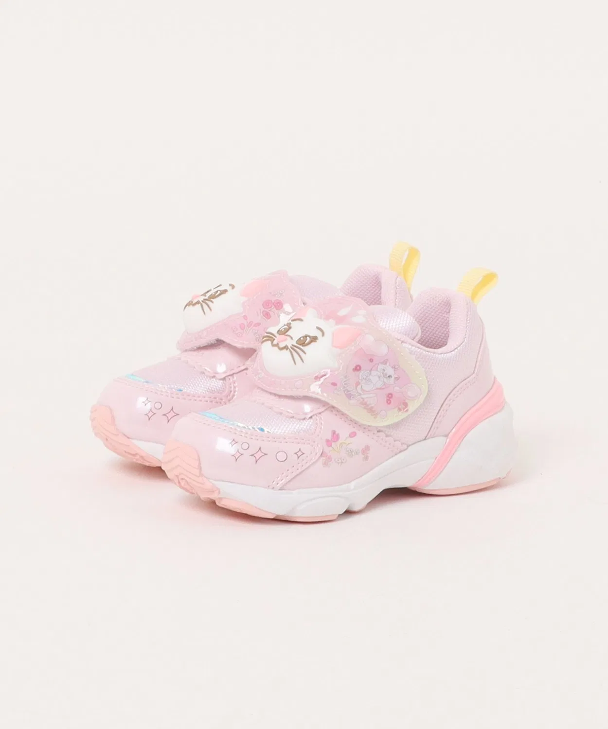 Детские кроссовки с принтом DN C1380LE MoonStar, Pink