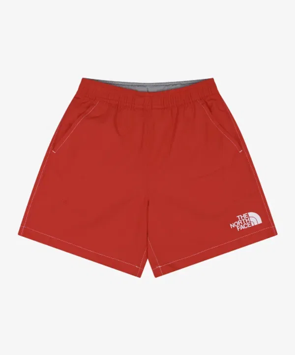 Шорты хлопковые Hillcrest, The North Face Kids, красный