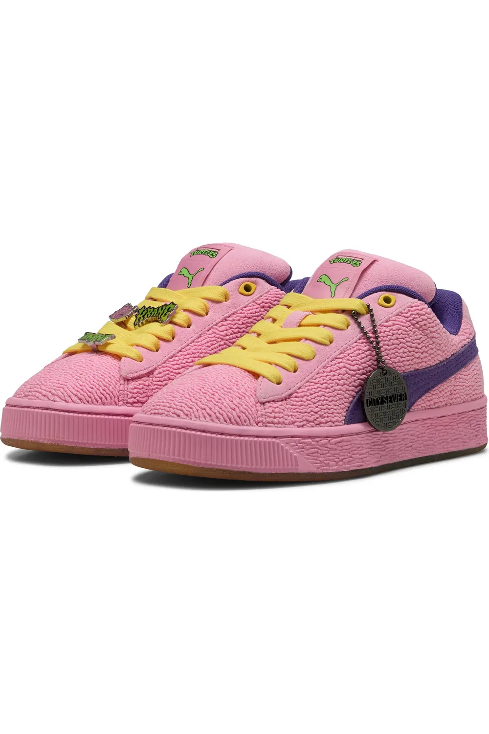 Детские кроссовки с персонажами Teenage Mutant Ninja Turtles Suede XL 2 Jr. PUMA, Mauved Out-Team Violet