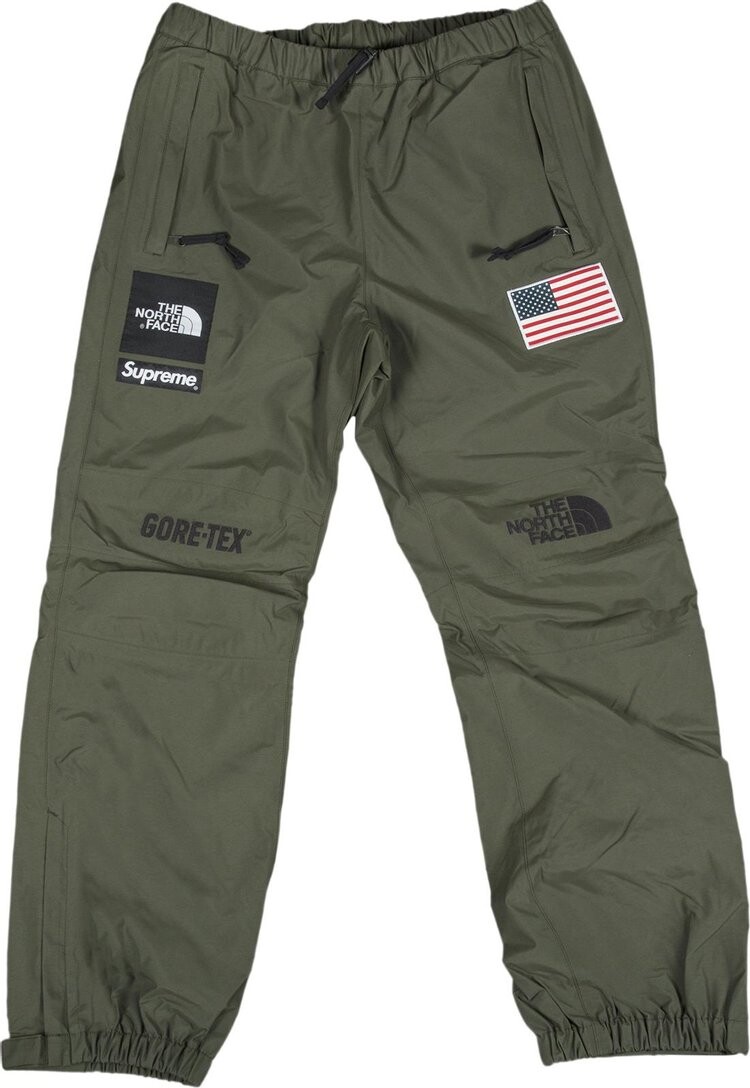 

Брюки Supreme x The North Face Trans Antarctica Expedition Pant 'Olive', зеленый