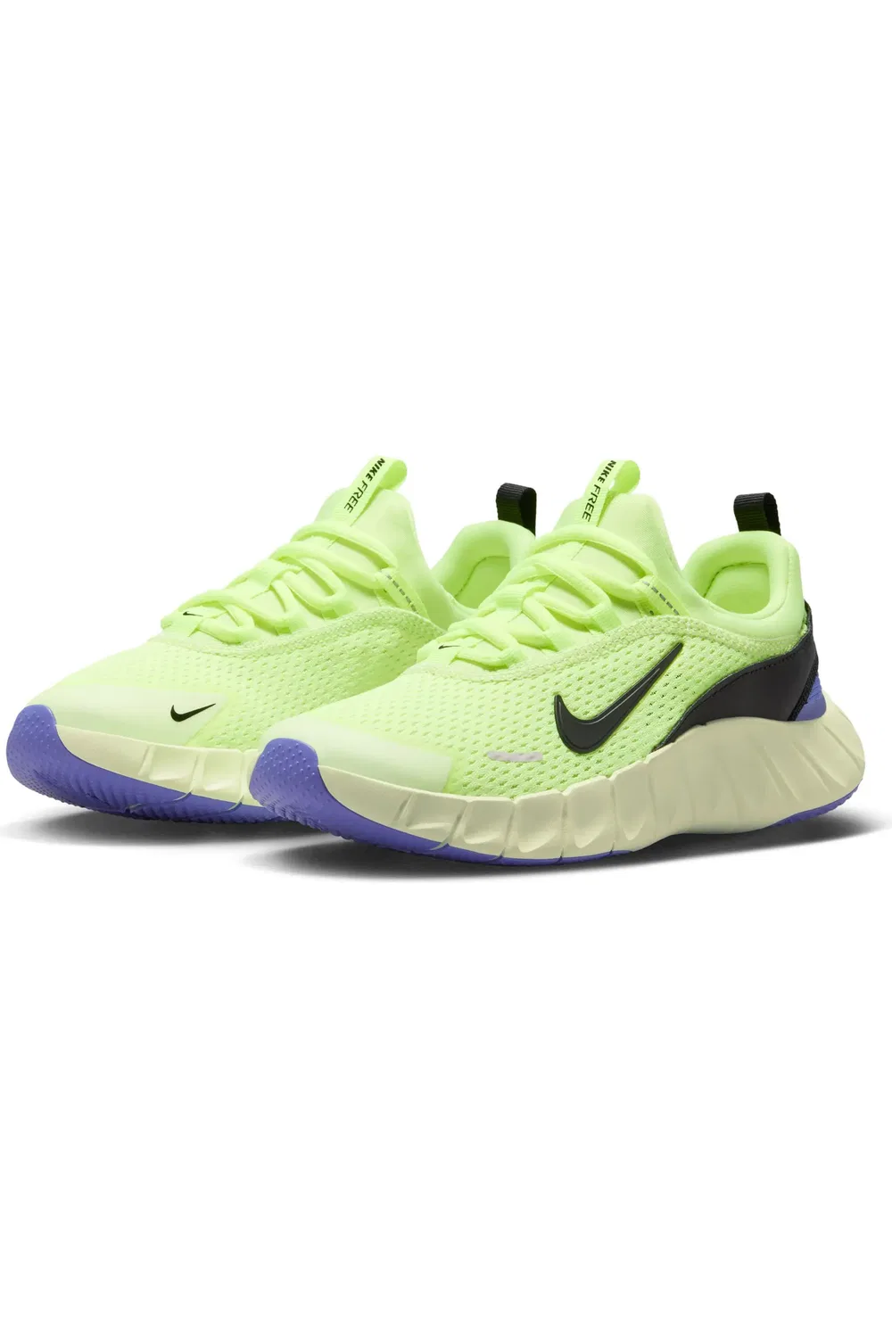 Детские кроссовки гибридные Free Ride Nike, 700 Vltice/Blkspc — фото 2