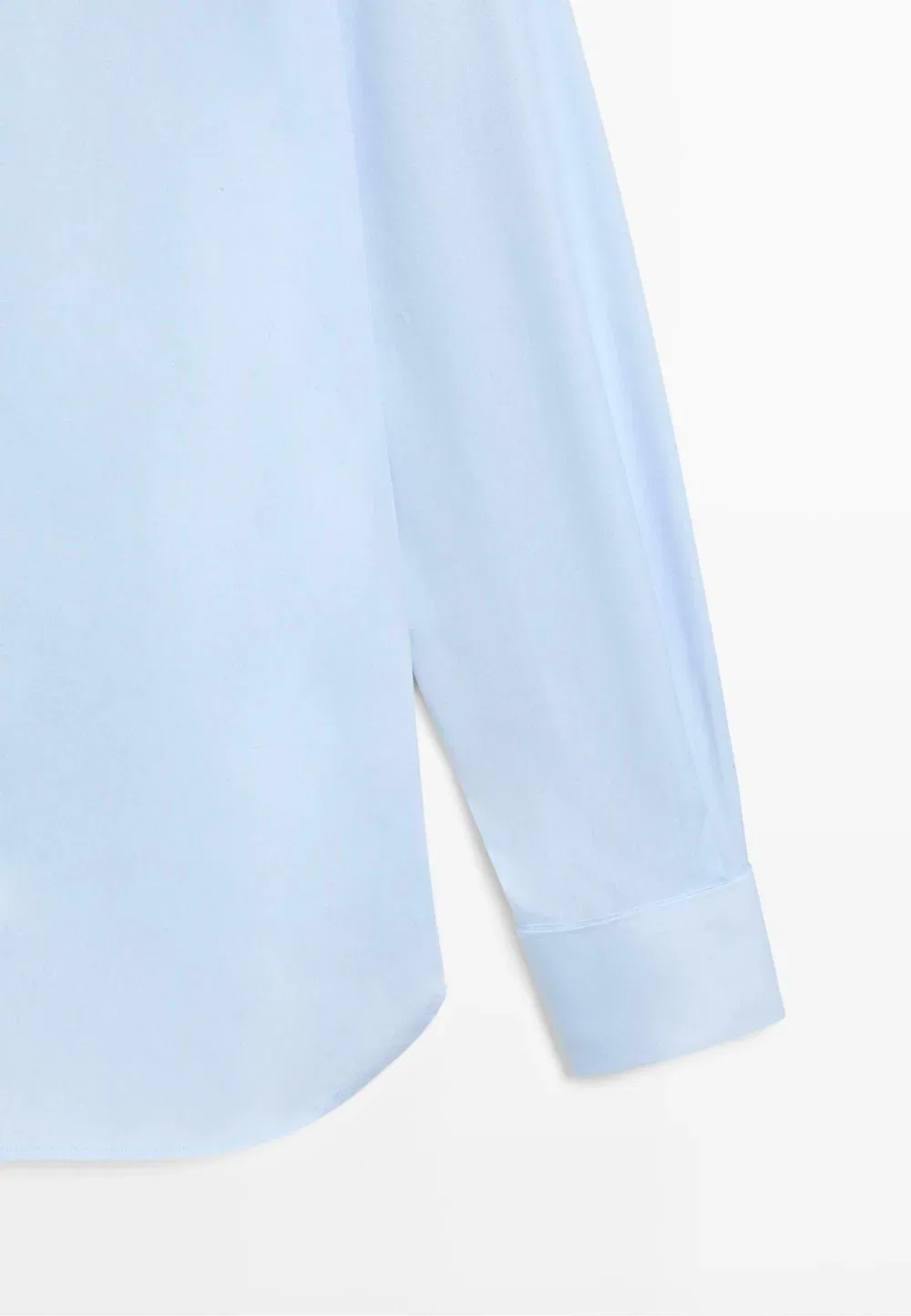 Рубашка Massimo Dutti, Light Blue — фото 4
