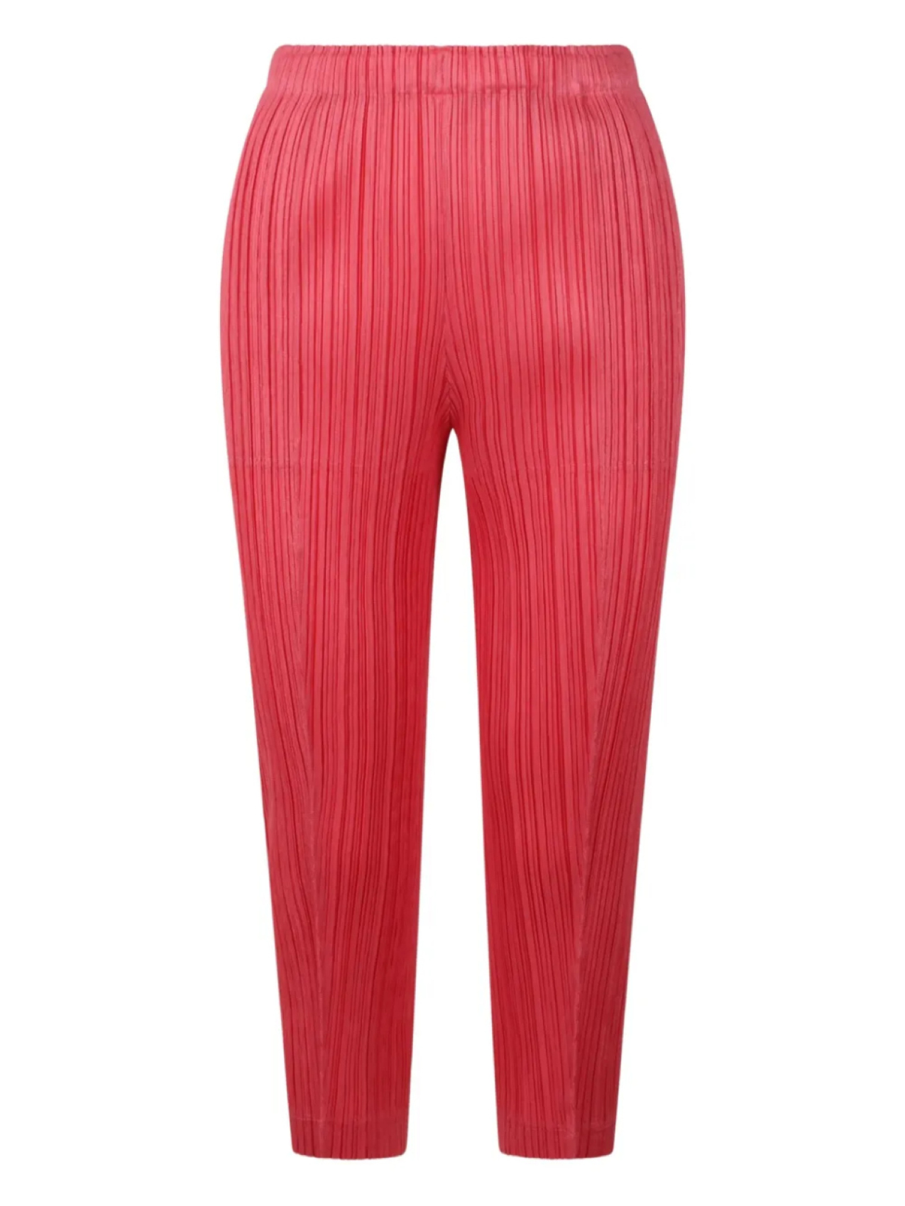 

Укороченные брюки со складками Pleats Please Issey Miyake, розовый