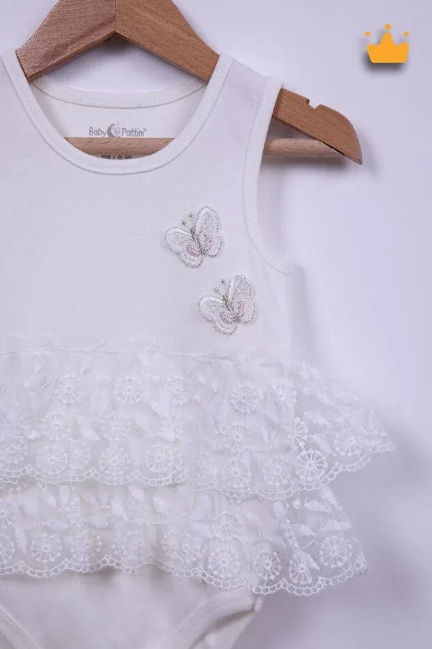 Детское платье для девочек хлопковое Babyhola, Nude Color