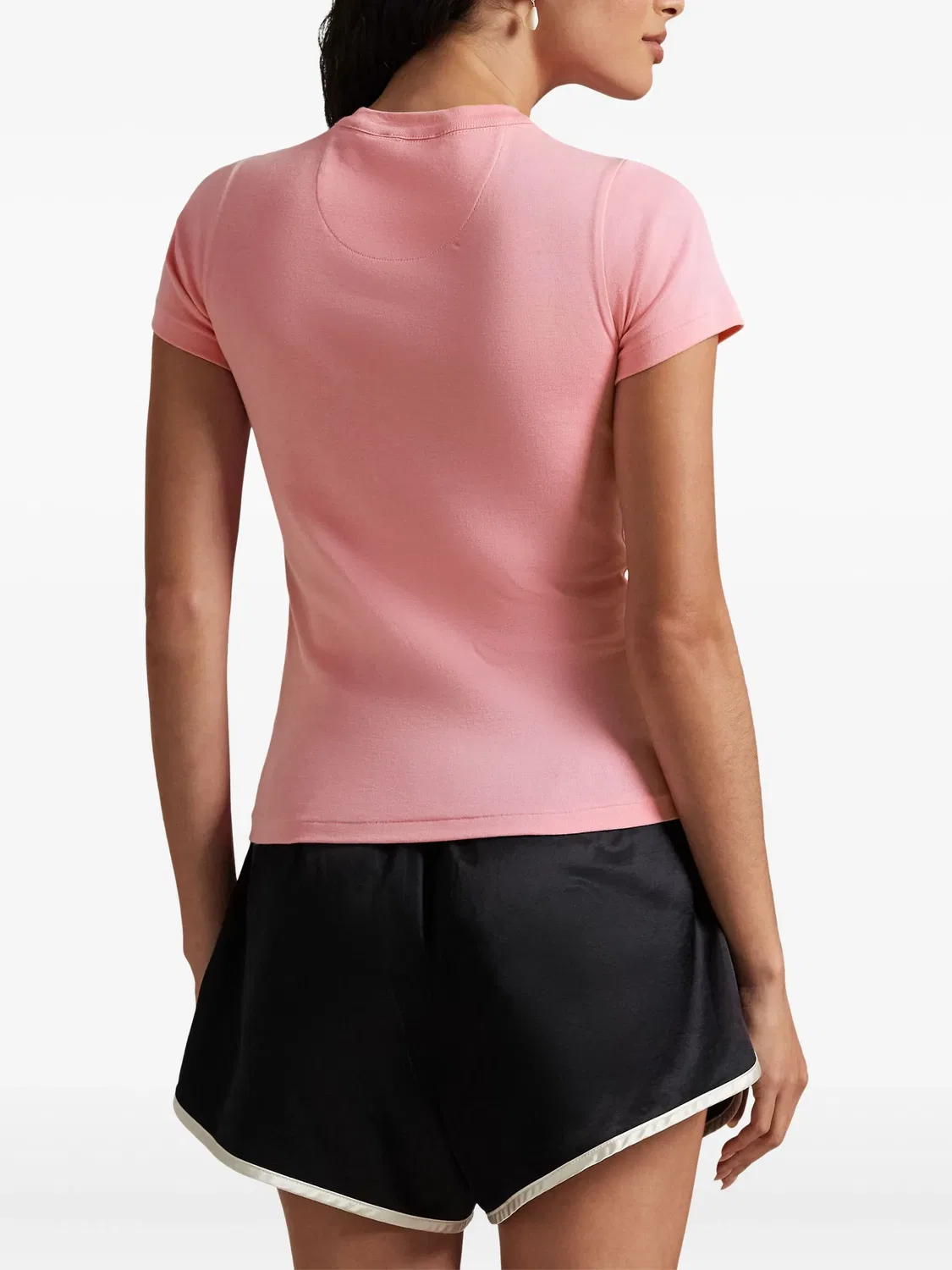 Футболка Pink Pony розовая Polo Ralph Lauren, розовый — фото 3