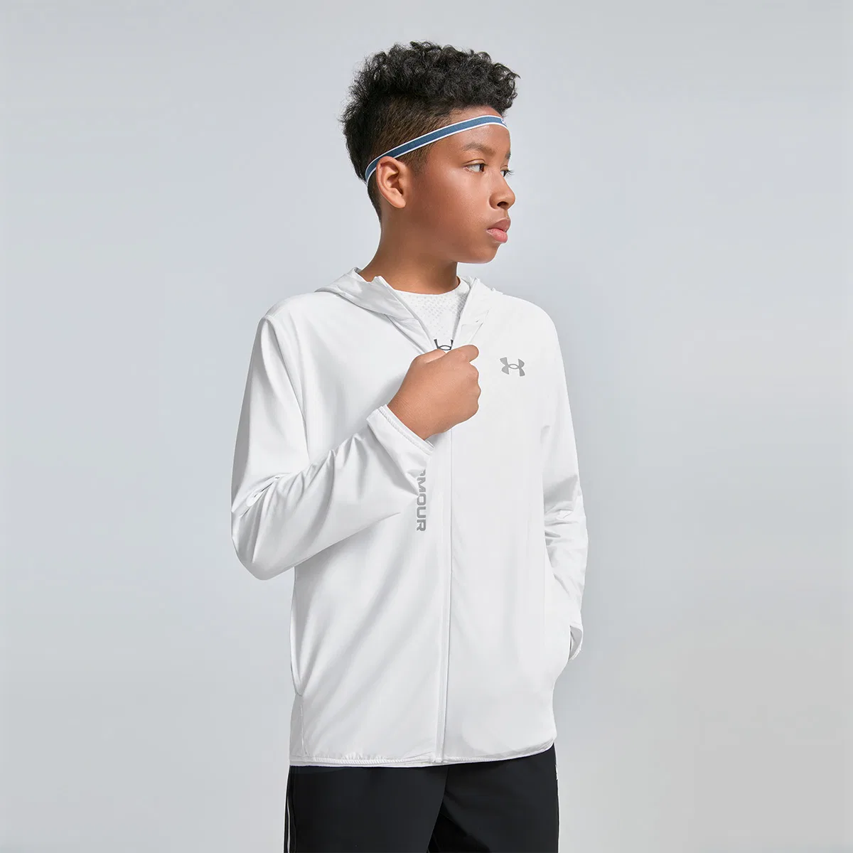 Детская одежда для защиты от солнца Sun Protection Clothing Under Armour, White — фото 4